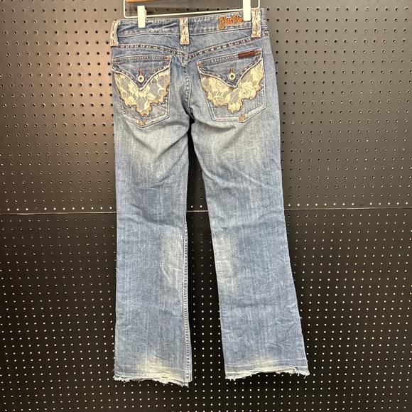 Miss Me Women 27 Blue Jeans St. Louis Color Y2K Vintage (122) - Picture 5 of 10